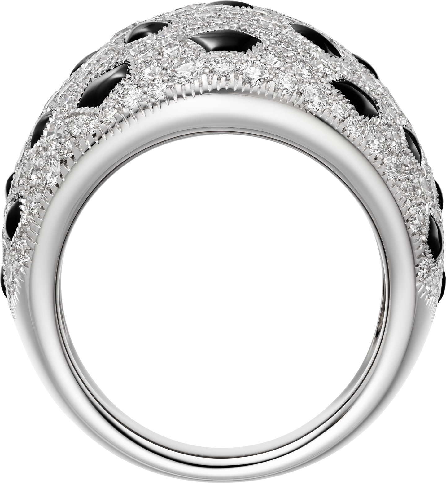 Bague Panthère de Cartier, pavée