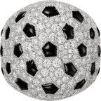 Bague Panthère de Cartier, pavée