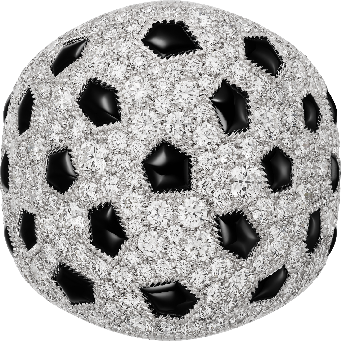 Bague Panthère de Cartier, pavée