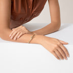 Bracelet Juste un Clou, modèle classique, diamants