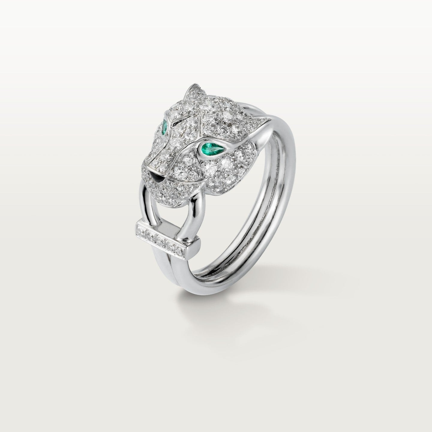 Bague Panthère de Cartier, pavée