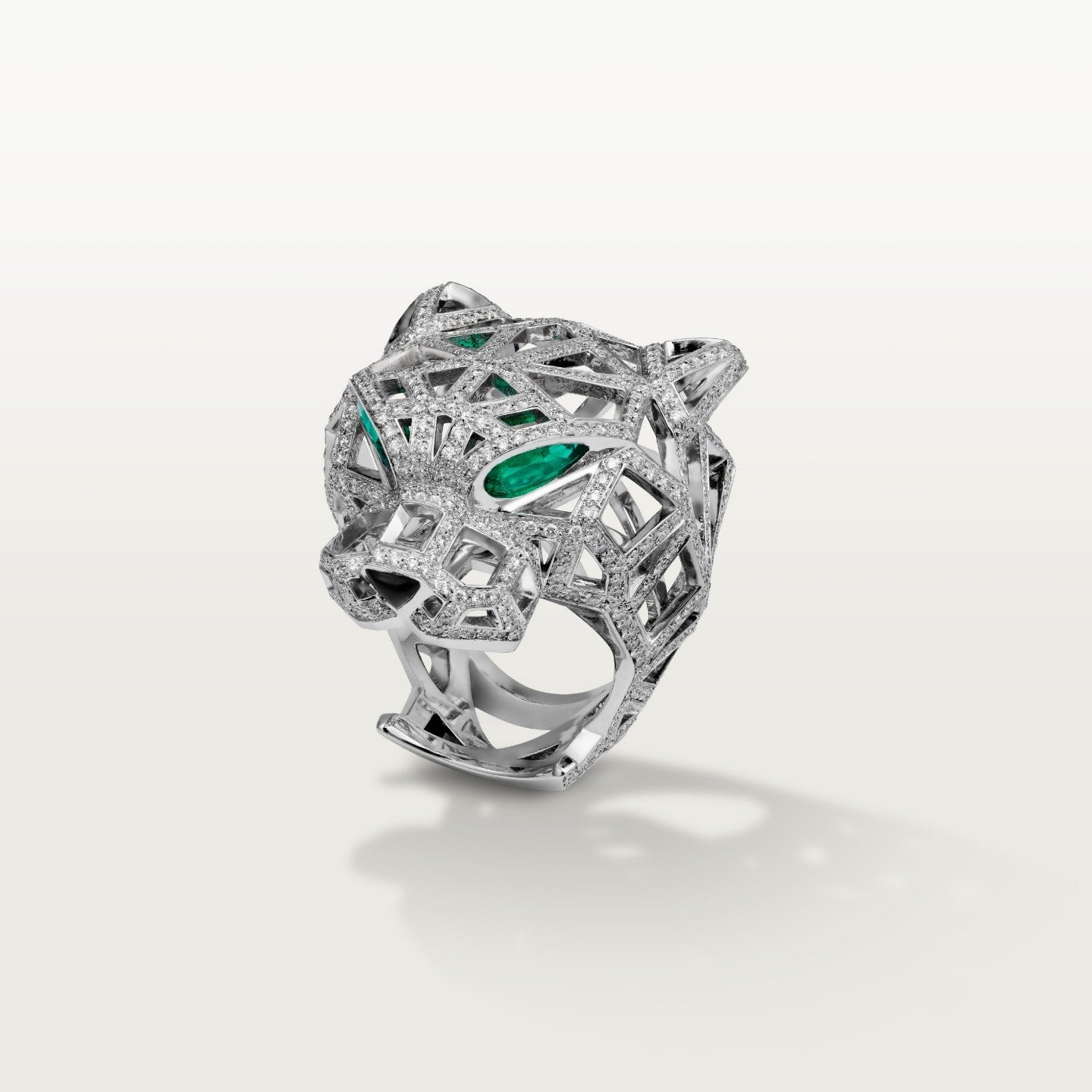 Bague Panthère de Cartier, pavée