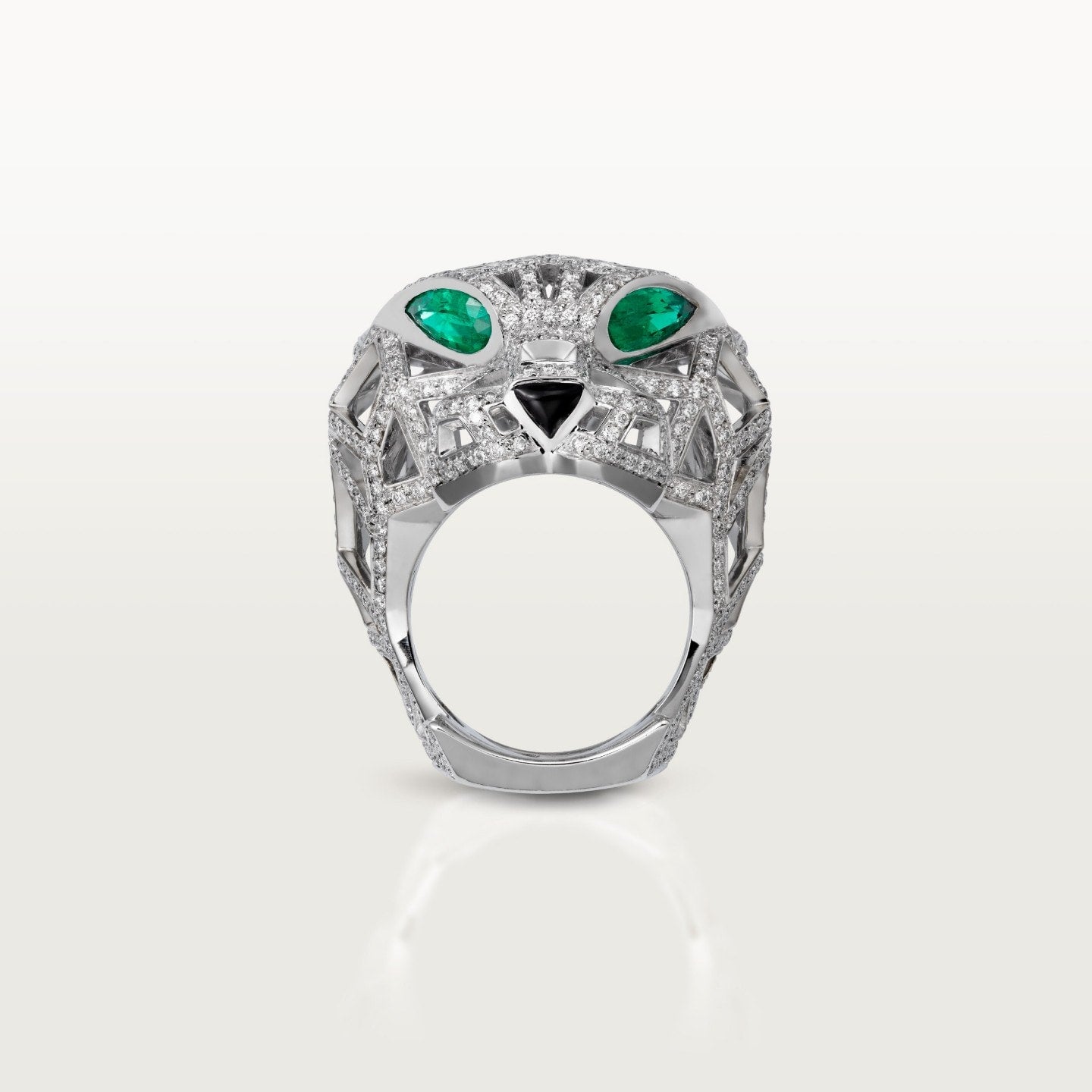 Bague Panthère de Cartier, pavée
