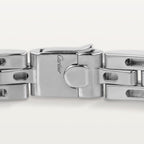 Bracelet Maillon Panthère, trois rangs, pavé