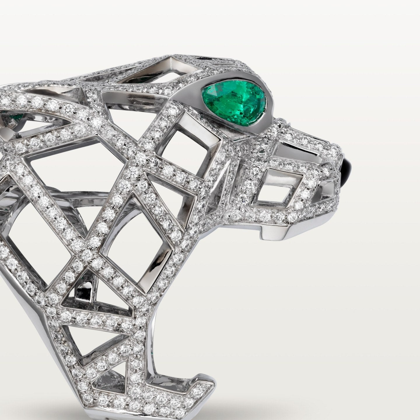 Bague Panthère de Cartier, pavée