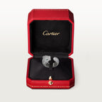 Bague Panthère de Cartier, moyen modèle, pavée