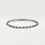Bracelet Lignes Essentielles, saphirs taille brillant