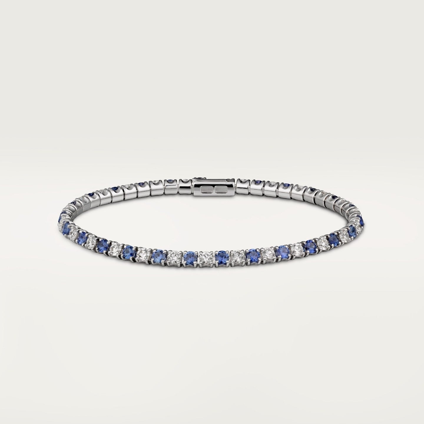 Bracelet Lignes Essentielles, saphirs taille brillant