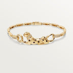 Bracelet Panthère de Cartier, sur chaine, diamants