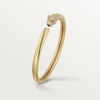 Bracelet Panthère de Cartier, petit modèle, semi-pavé