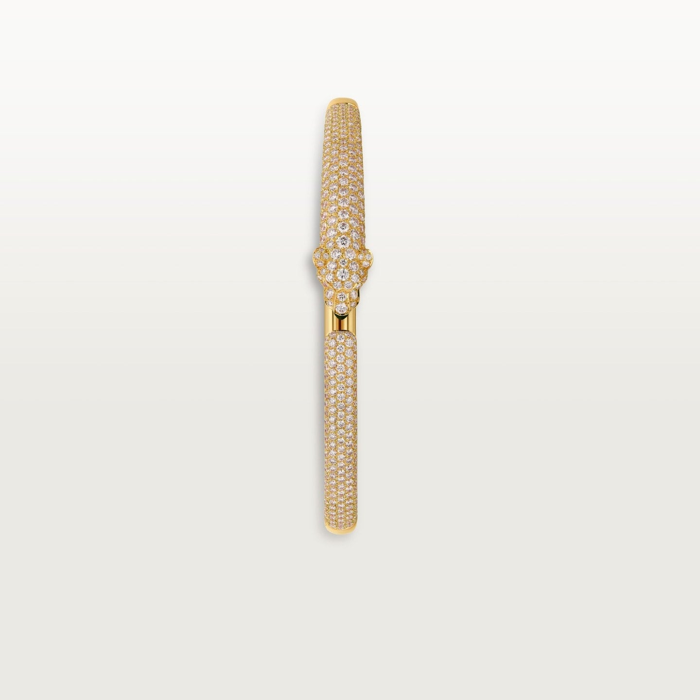 Bracelet Panthère de Cartier, petit modèle, semi-pavé