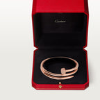 Bracelet Juste un Clou, double, diamants