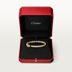 Bracelet Panthère de Cartier, petit modèle, semi-pavé