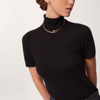 Collier Torque Juste un Clou, modèle classique, diamants