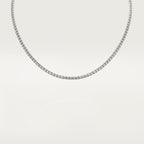 Collier Lignes Essentielles, diamants taille brillant