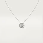 Pendentif Galanterie de Cartier, diamant taille brillant, pavé