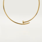 Collier Torque Juste un Clou, modèle classique, diamants