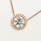 Pendentif Cartier Destinée, diamant taille brillant, pavé