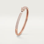 Bracelet Panthère de Cartier, petit modèle, pavé