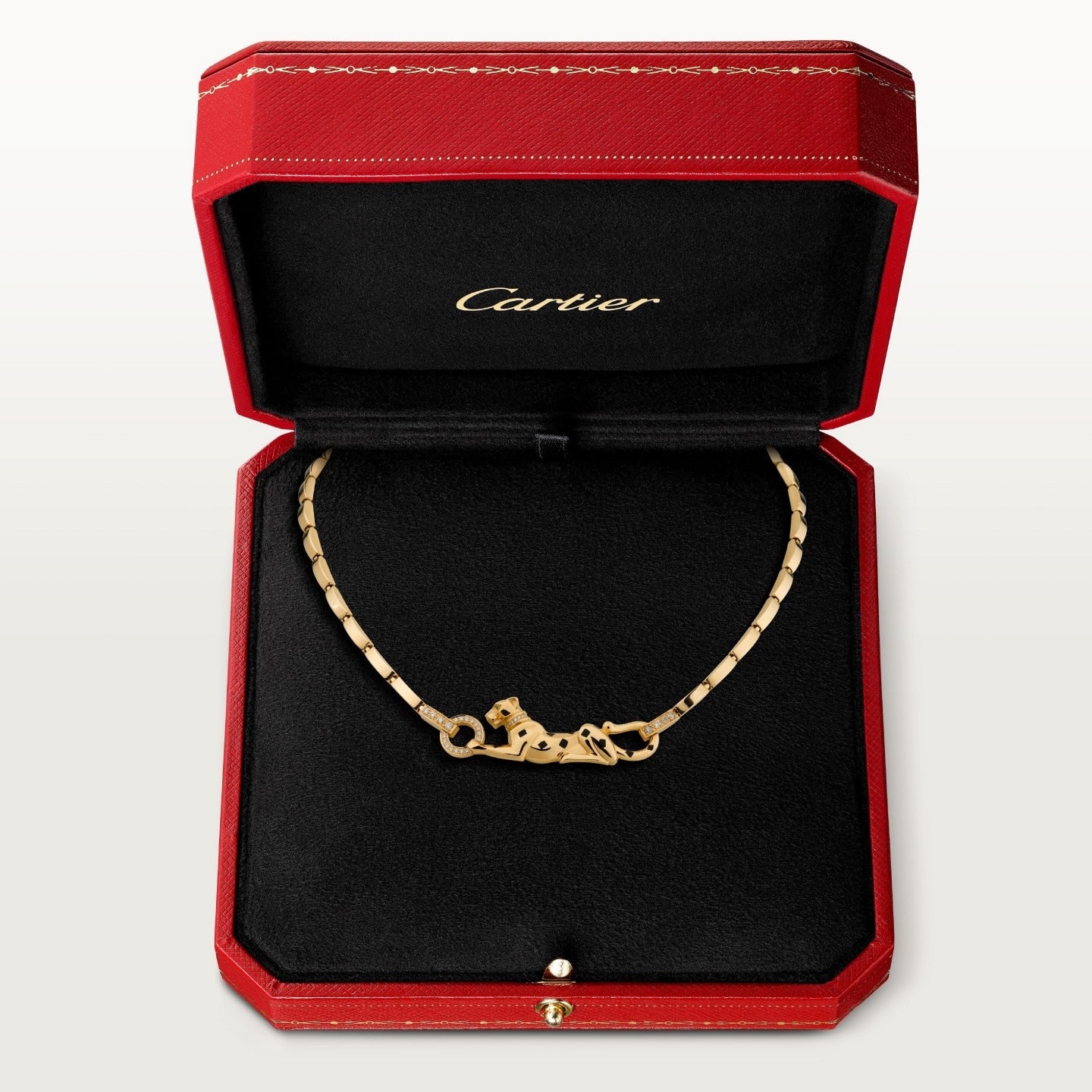 Pendentif Panthère de Cartier, diamants