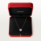 Pendentif Cartier Destinée, diamant taille brillant, pavé
