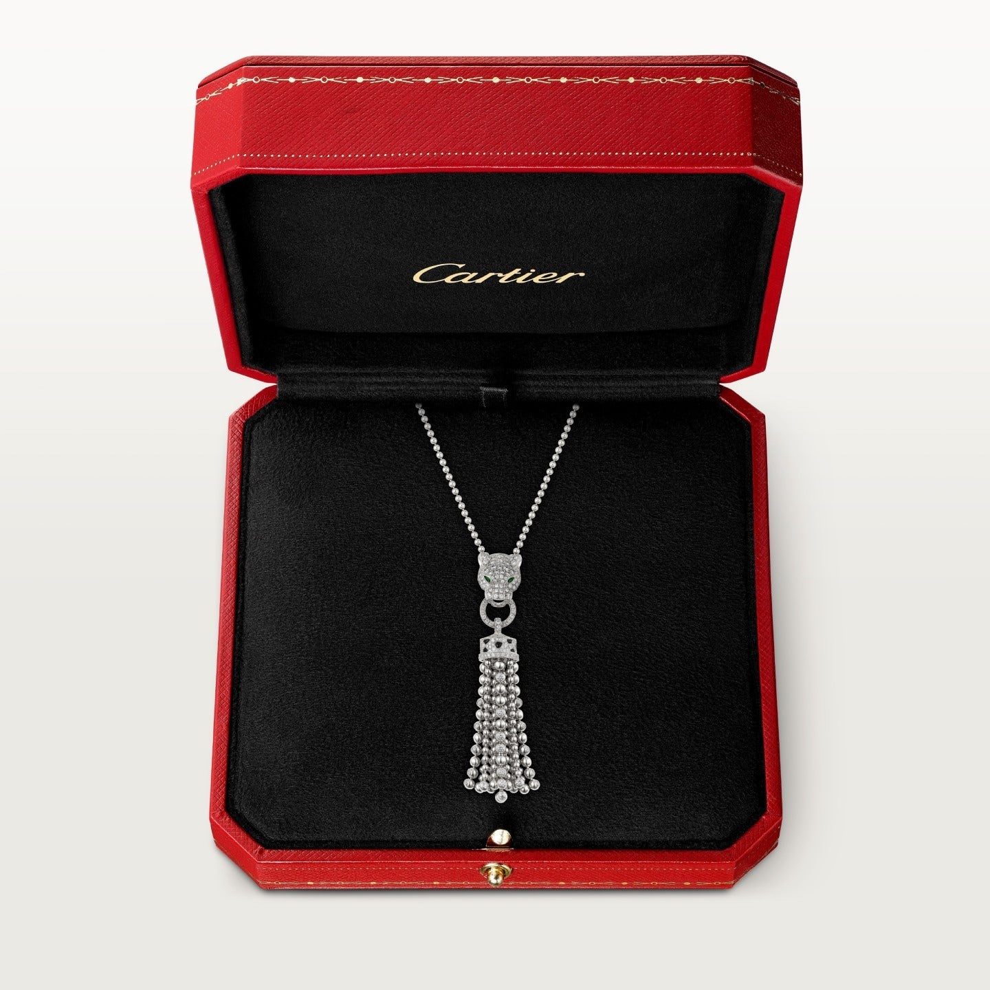 Collier Panthère de Cartier, semi-pavé