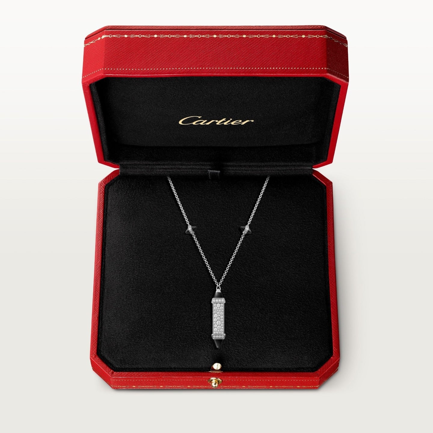Pendentif Les Berlingots de Cartier, pavé