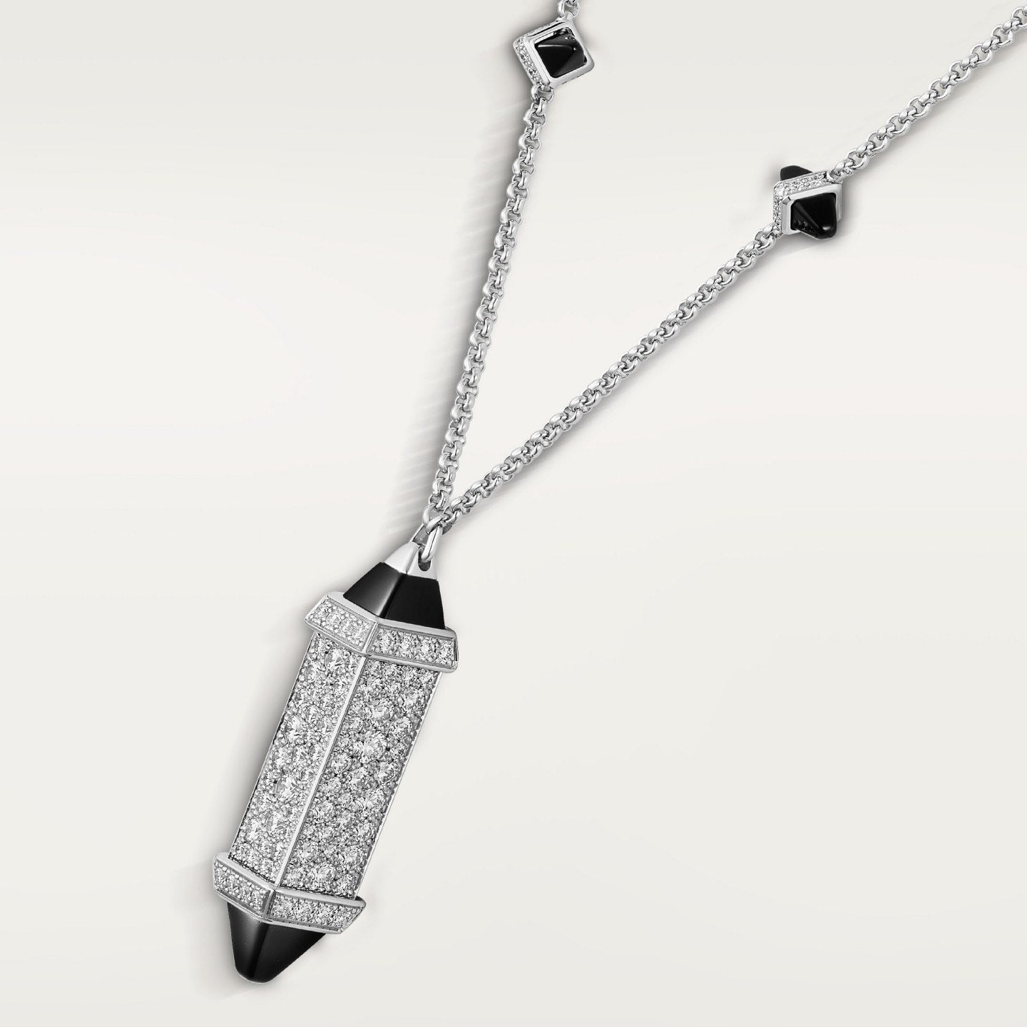 Pendentif Les Berlingots de Cartier, pavé