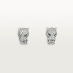 Boucles d'oreilles Panthère de Cartier, pavées