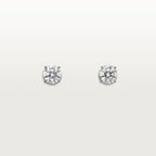 Puces d'oreilles 1895, 2 diamants taille brillant