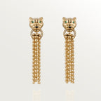 Boucles d'oreilles Panthère de Cartier, diamants