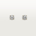 Puces d'oreilles 1895, 2 diamants taille brillant
