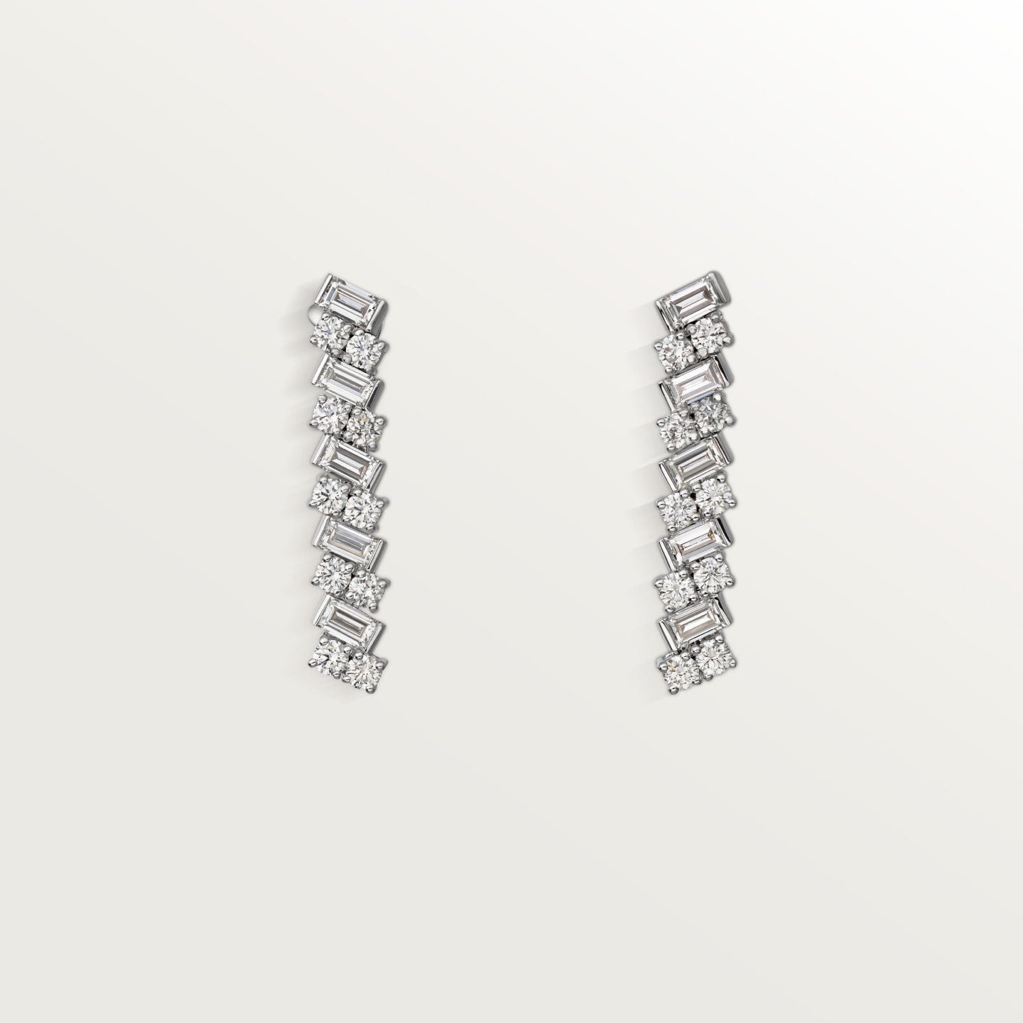 Boucles d'oreilles Reflection de Cartier, diamants