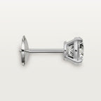 Puces d'oreilles 1895, 2 diamants taille brillant