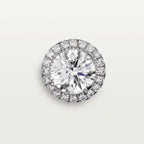 Puces d'oreilles Cartier Destinée, 2 diamants taille brillant, pavées