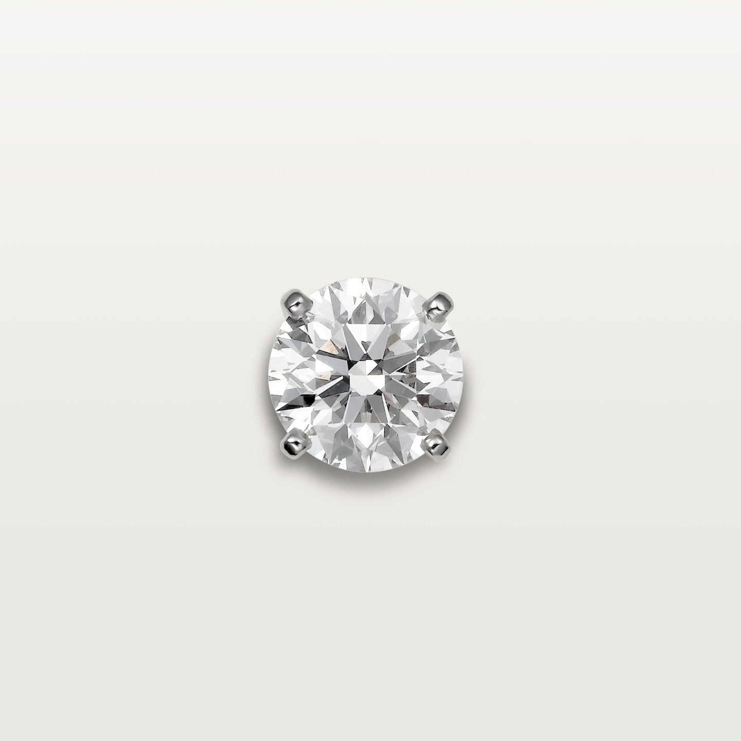 Puces d'oreilles 1895, 2 diamants taille brillant