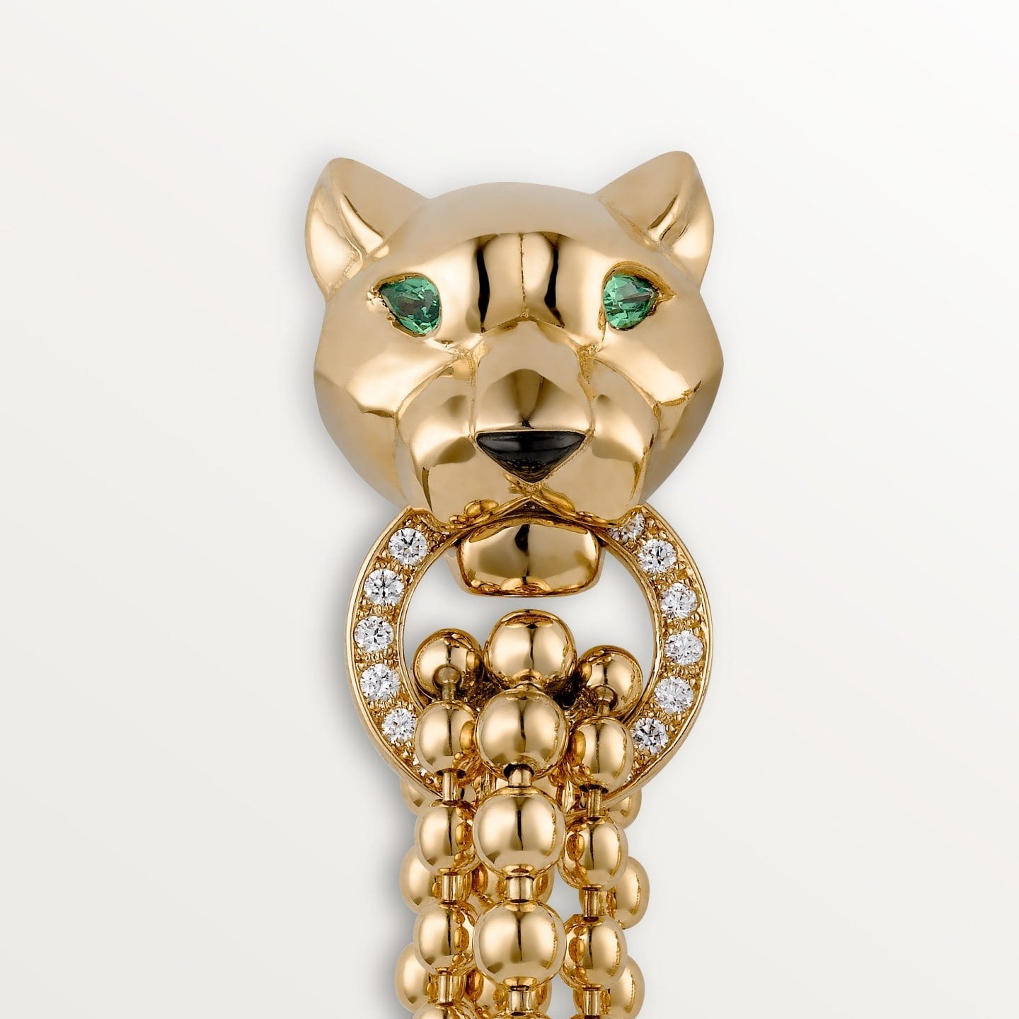 Boucles d'oreilles Panthère de Cartier, diamants