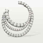 Créoles Etincelle de Cartier, pavées