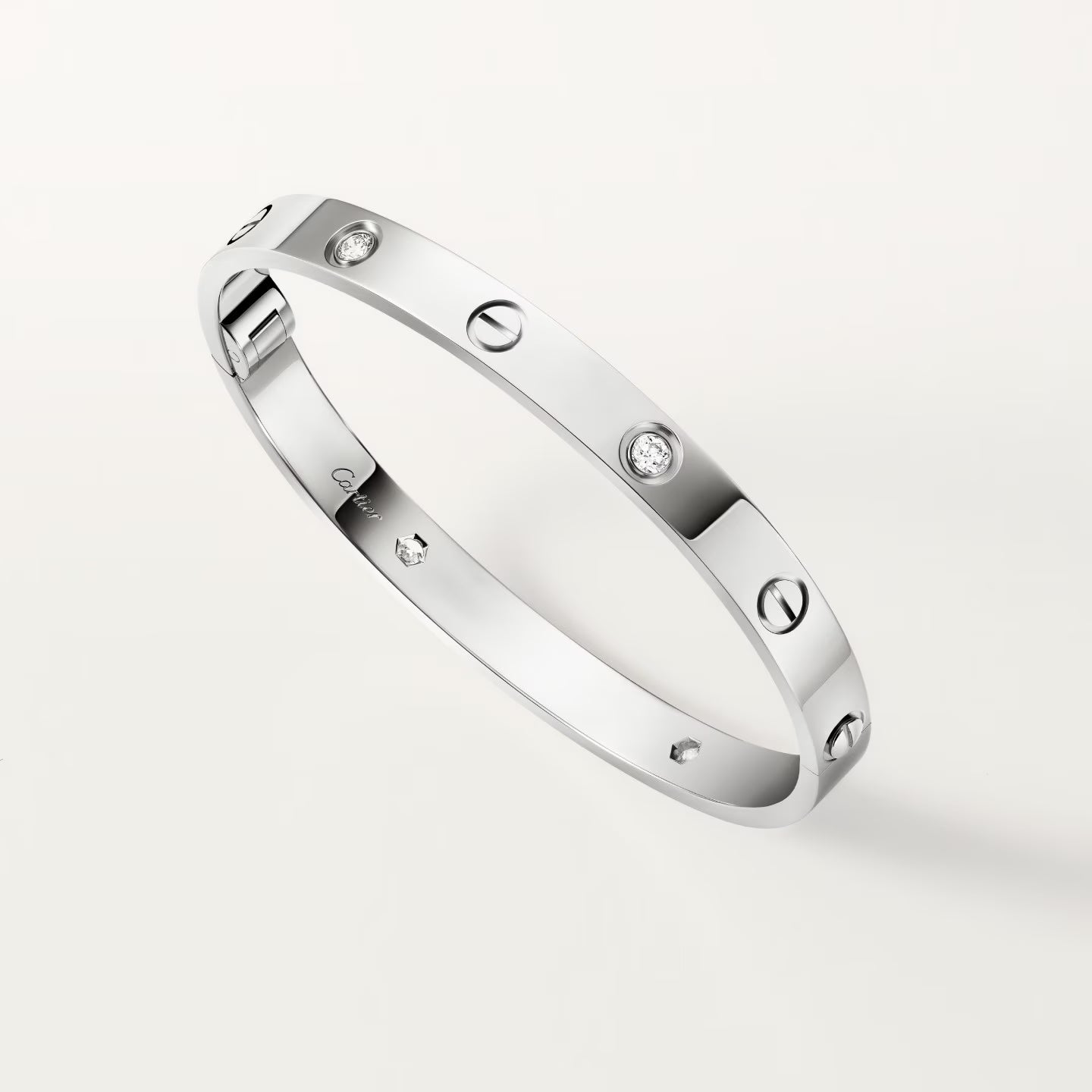 Bracelet LOVE, modèle classique, 4 diamants