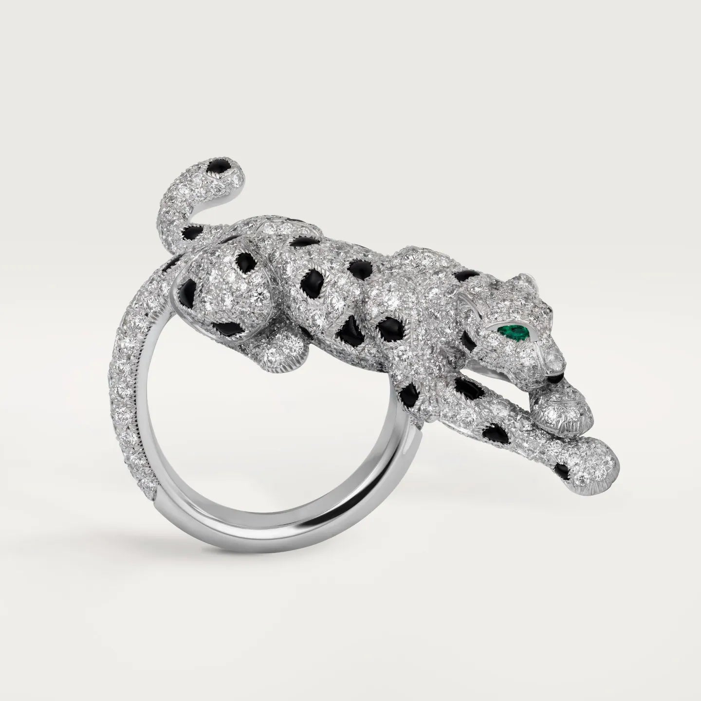 Bague Panthère de Cartier, pavée