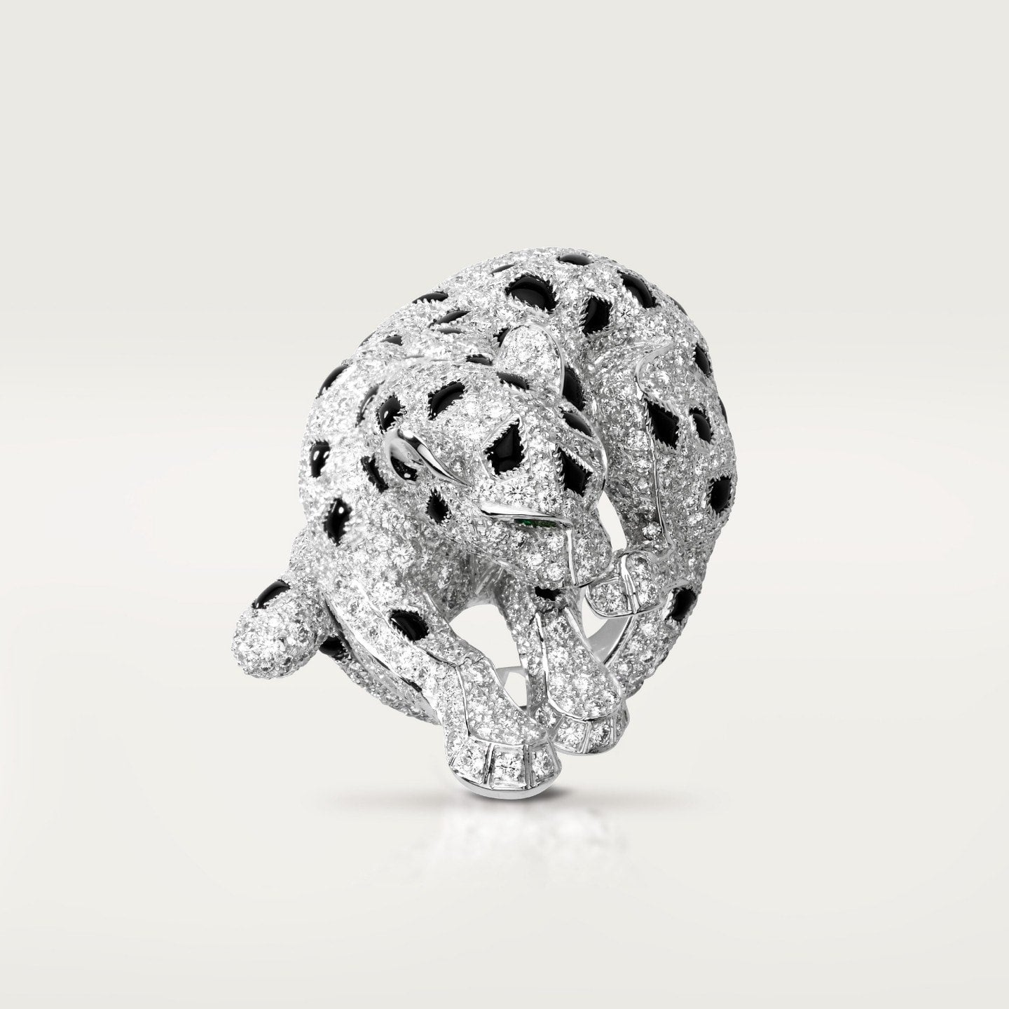 Bague Panthère de Cartier, pavée