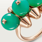 Bague Clash de Cartier, chrysoprase, modèle extra-large