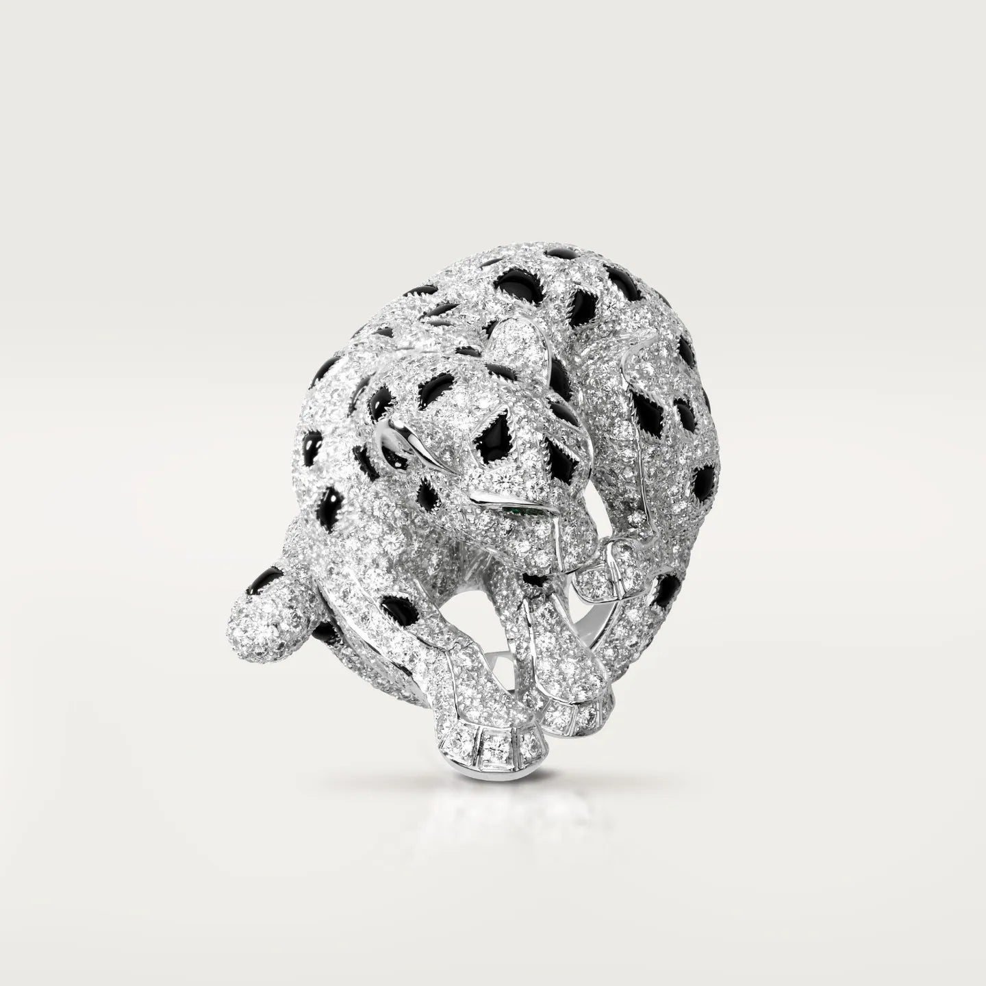 Bague Panthère de Cartier, pavée
