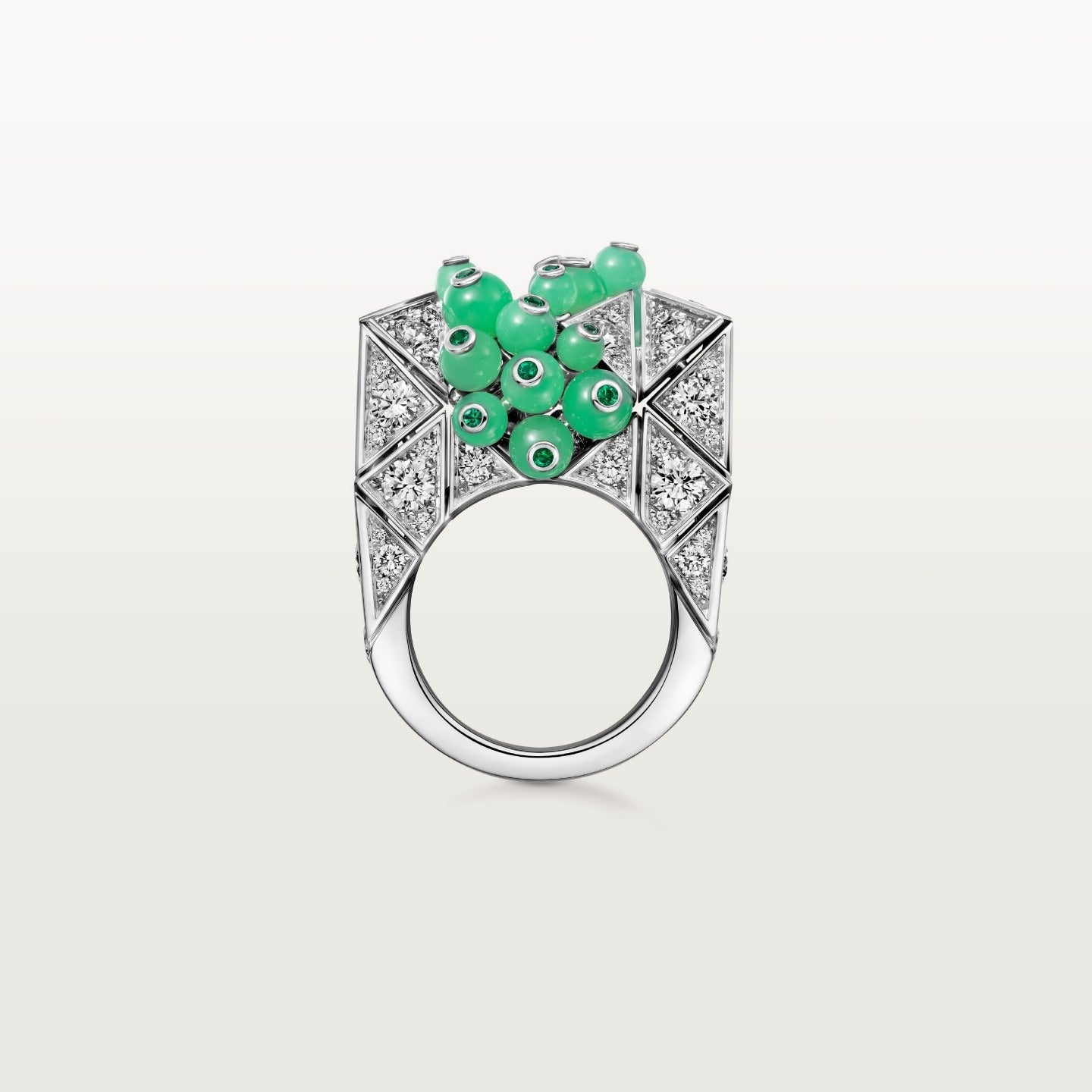 Bague Cartier Libre Tuttitutti, chrysoprase