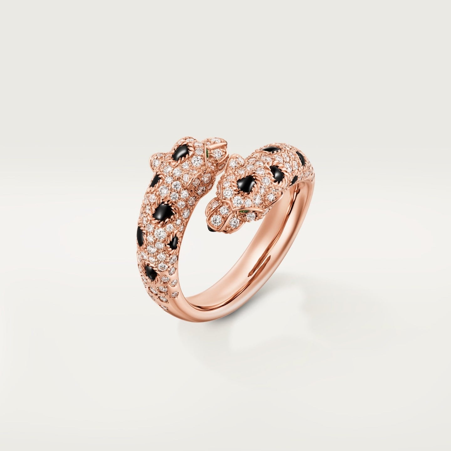 Bague Panthère de Cartier, semi-pavée
