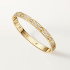 Bracelet LOVE, modèle classique, pavé, 10 diamants