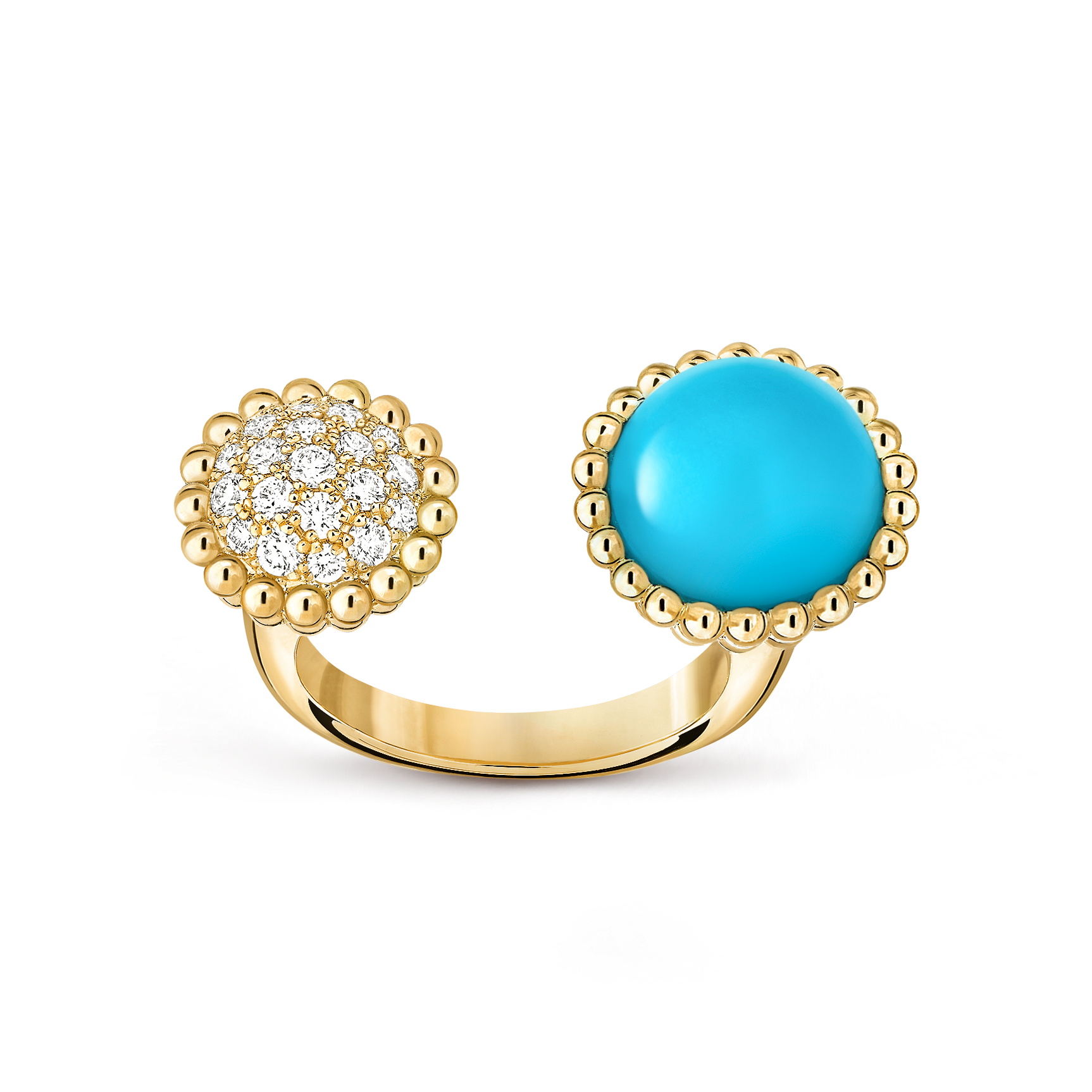 Bague Entre les Doigts Perlée couleurs
