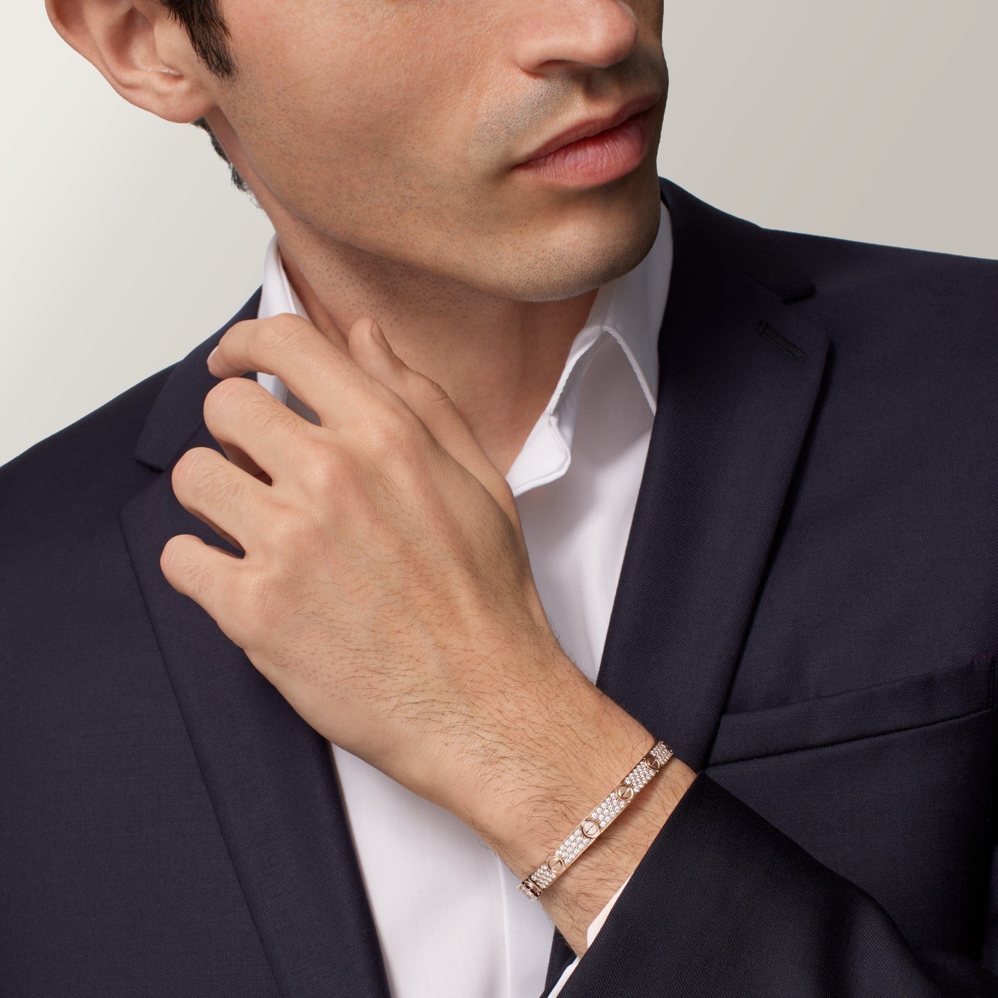 Bracelet LOVE, modèle classique, pavé
