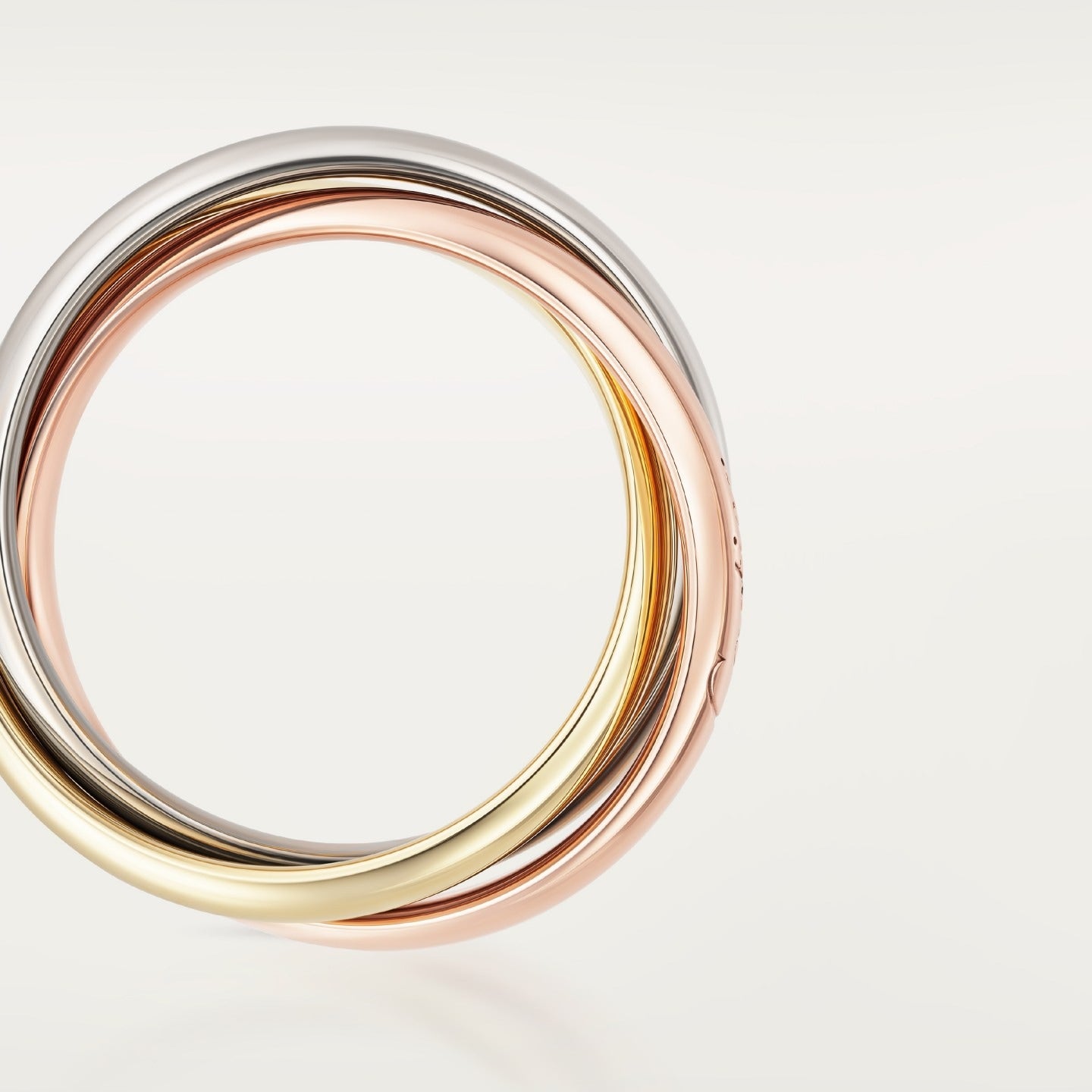 Bague Trinity, grand modèle
