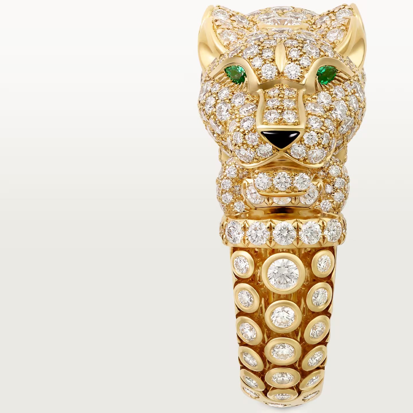 Bague Panthère de Cartier, pavée